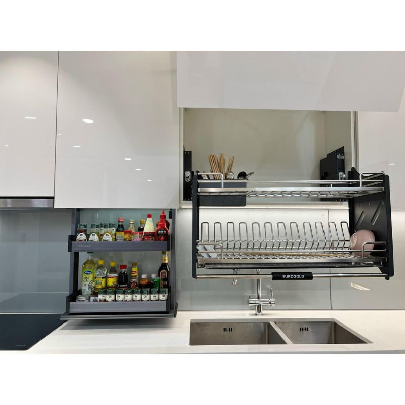 Giá bát di động inox 304 nan Oval Eurogold EPV9090Pro