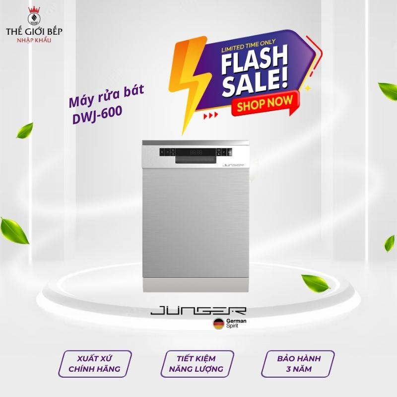Máy rửa bát độc lập Junger DWJ-600