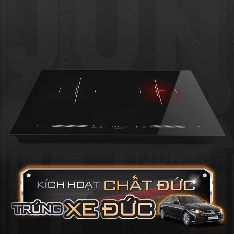 Bếp từ kết hợp hồng ngoại Junger CEJ-203-IF Bếp từ kết hợp hồng ngoại Junger CEJ-203-IF