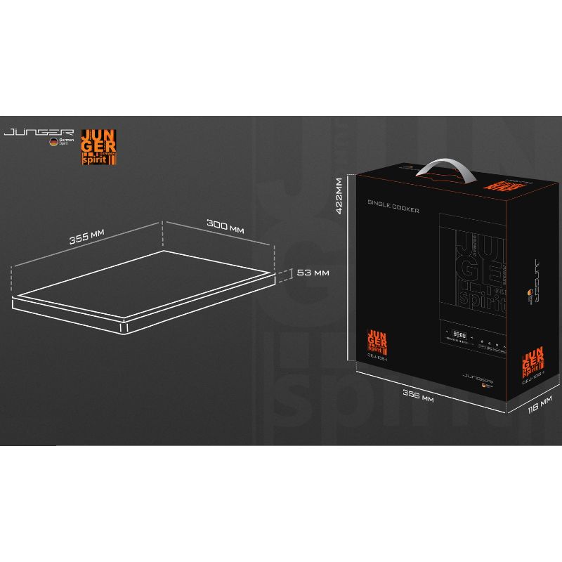 Bếp từ đơn Junger CEJ-105-I di động
