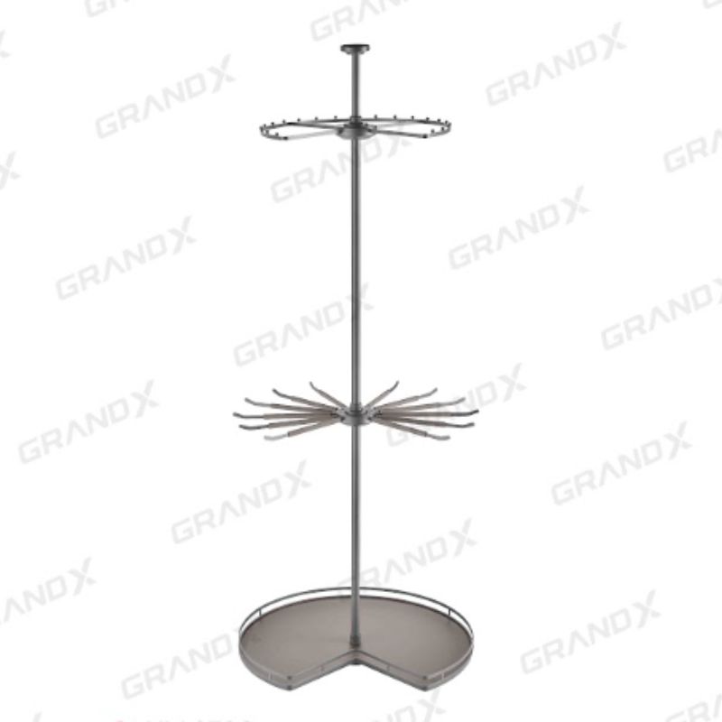 Kệ xoay góc tủ quần áo 270° 3 tầng GrandX XM.270C