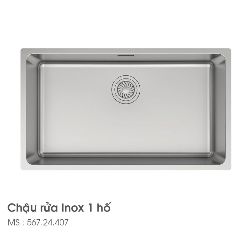 CHẬU RỬA BÁT HAFELE HS24-SSN1S-760 567.24.407