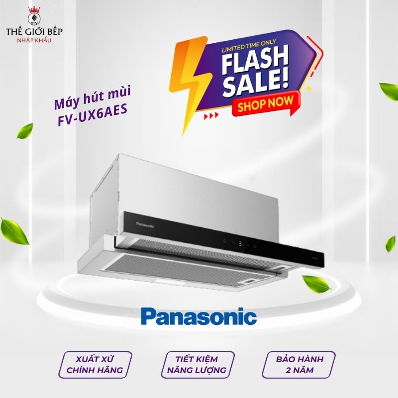 Máy hút mùi âm tủ Panasonic FV-UX6AES