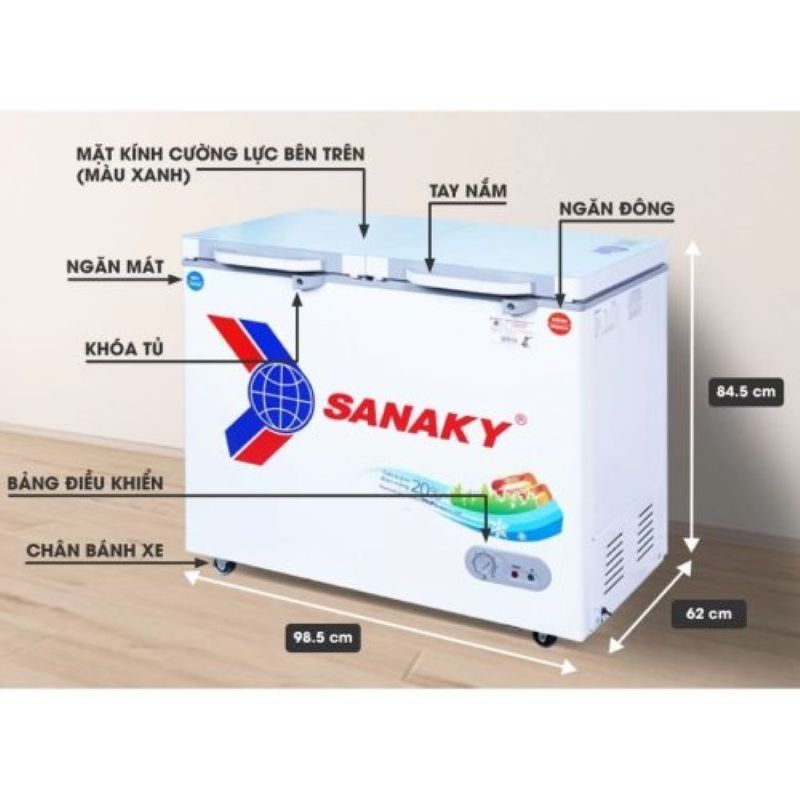 TỦ ĐÔNG SANAKY VH2599W2KD