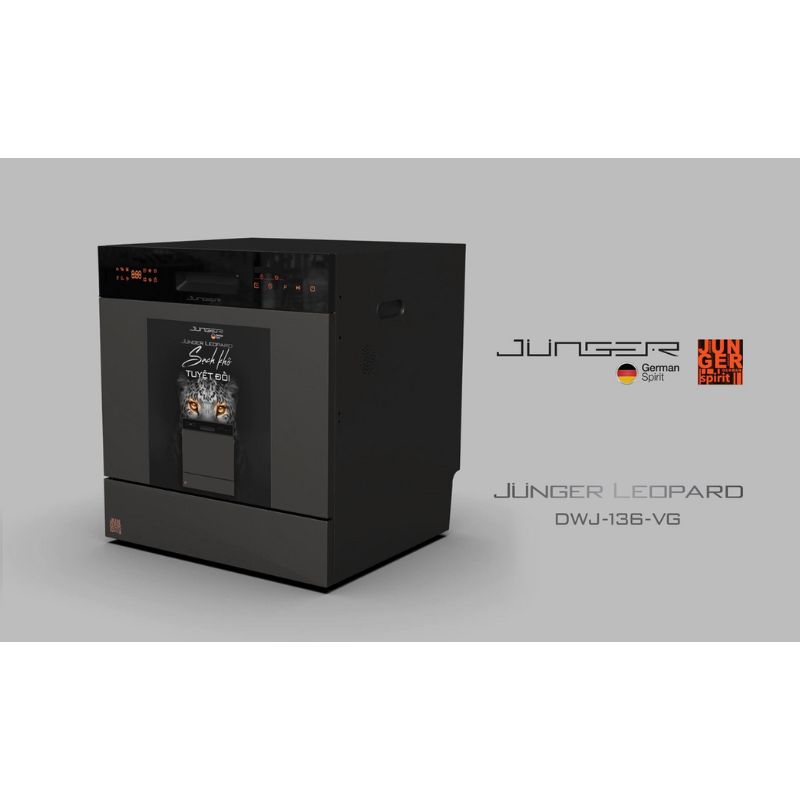 MÁY RỬA BÁT JUNGER LEOPARD-DWJ-136-VG