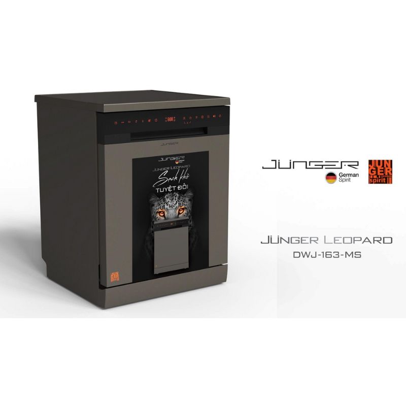 MÁY RỬA BÁT JUNGER LEOPARD-DWJ-163-MS