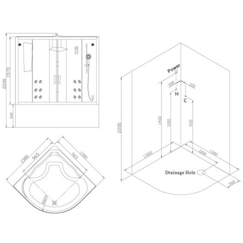 PHÒNG XÔNG HƠI NOFER VS-110