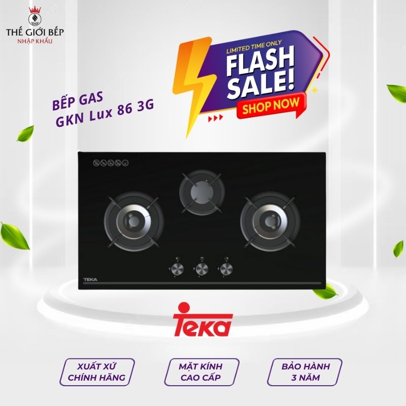 Bếp gas âm Teka GKN Lux 86 3G 40232103