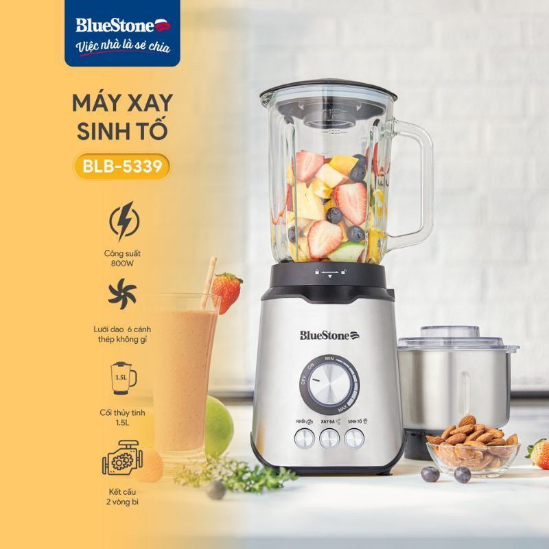 MÁY XAY SINH TỐ BLUESTONE BLB-5339