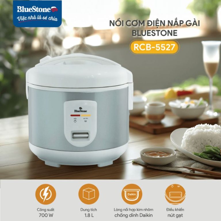NỒI CƠM ĐIỆN BLUESTONE RCB-5527