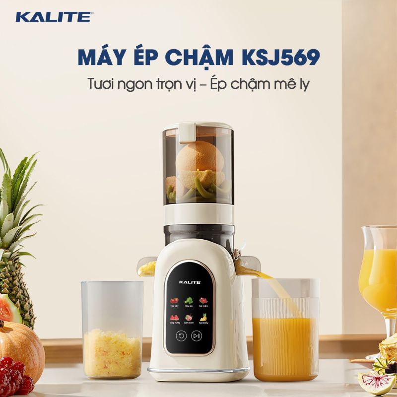MÁY ÉP CHẬM KALITE KSJ569