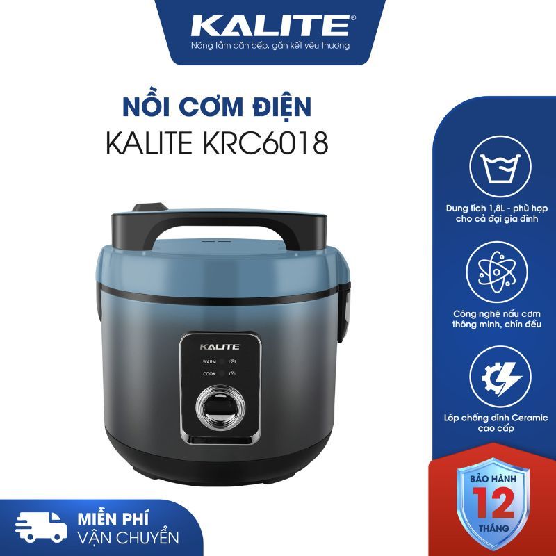 NỒI CƠM ĐIỆN KALITE KRC6018