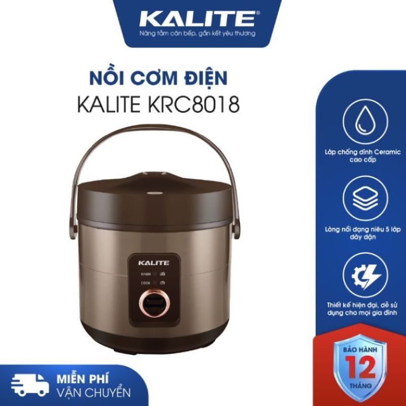 NỒI CƠM ĐIỆN KALITE KRC8018