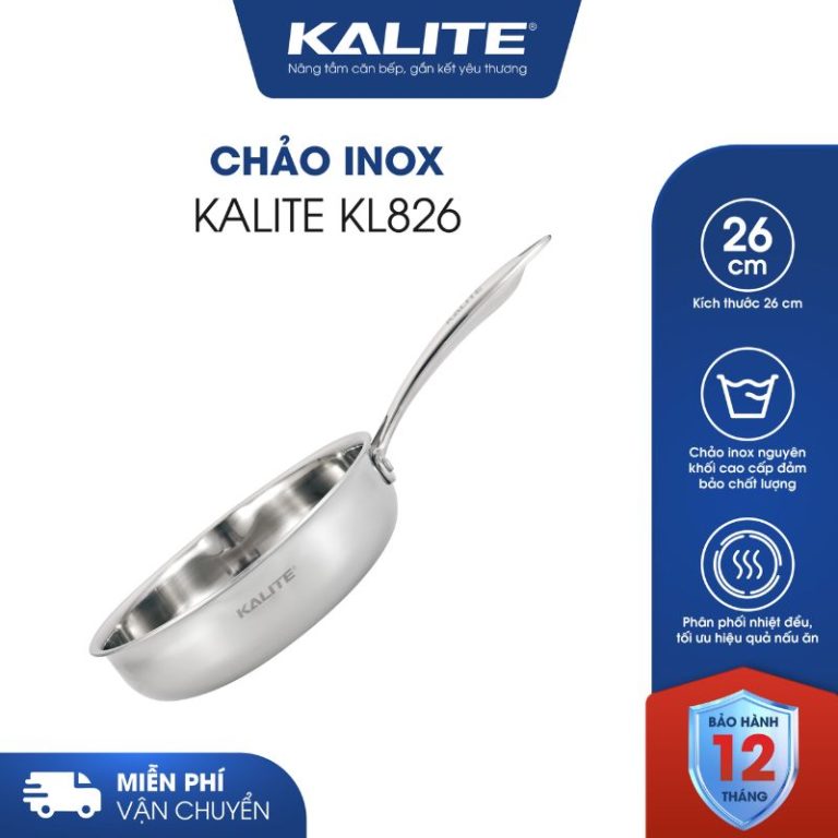 CHẢO INOX KALITE KL826