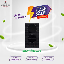 Bếp từ domino 2 vùng nấu Eurosun EU-T506Do
