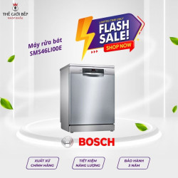 Máy rửa bát Bosch SMS46LI00E serie 4, độc lập