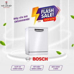 Máy rửa bát Bosch SMS4HAW48E serie 4, độc lập