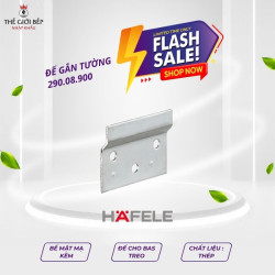Phụ kiện tủ bếp Hafele 290.08.900 Bas đỡ, thép, chiều dài 60 mm