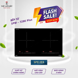 Bếp từ đôi Spelier SPM – 729K Plus