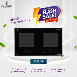 BẾP TỪ ĐÔI SPELIER SPM 989I PLUS