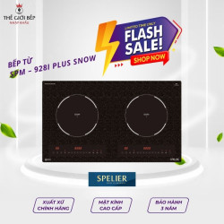 Bếp từ đôi Spelier  SPM – 928I PLUS SNOW