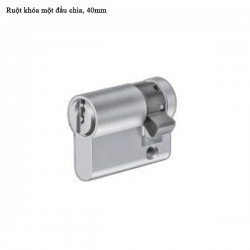 Ruột khóa 1 đầu Hafele 916.96.107, 40mm Đồng thau