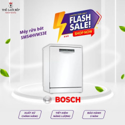 Máy rửa bát Bosch SMS4HVW33E serie 4, độc lập