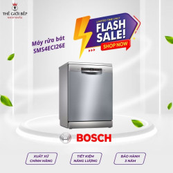 Máy rửa bát Bosch SMS4ECI26E serie 4, độc lập