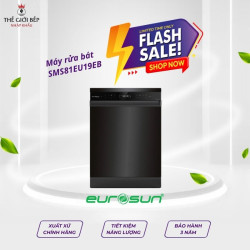 Máy rửa bát Eurosun SMS81EU19EB
