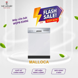 Máy rửa bát Malloca WQP8-9349G
