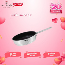 Chảo từ 3 lớp Chefs EH-FRY280