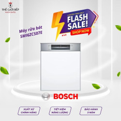 Máy rửa bát Bosch SMI6ZCS07E serie 6, bán âm
