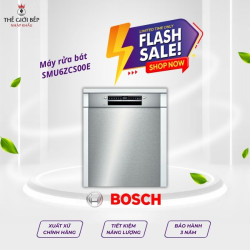 Máy rửa bát Bosch SMU6ZCS00E serie 6, bán âm