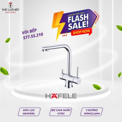 Vòi rửa chén Hafele HT21-CH2F271 577.55.210