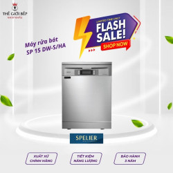Máy rửa bát Spelier SP 15 DW-S/HA