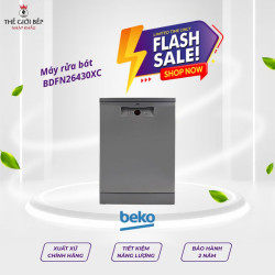 Máy rửa bát Beko BDFN26430XC