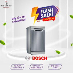 Máy rửa bát Bosch SPS4EMI60E series 4, độc lập
