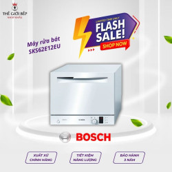 Máy rửa bát Bosch SKS62E12EU serie 6, độc lập
