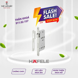 Thân Khóa Phòng Tắm C/C 78mm Hafele 911.02.157