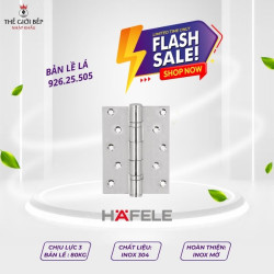 Bản Lề Lá 4 Vòng Bi 80Kg Hafele 926.25.505
