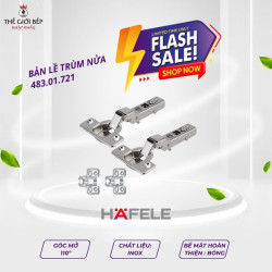 Bản Lề Trùm Nửa Metalla SM 110º DIY Hafele 483.01.721