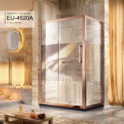 Phòng tắm vách kính Euroking EU-4520A 900mm