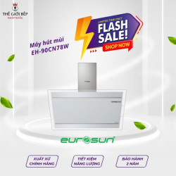 Máy hút mùi áp tường tuần hoàn Eurosun EH-90CN78W