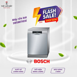 Máy rửa bát Bosch SMS88TI03E độc lập, series 8