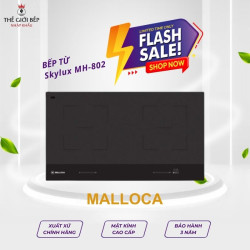 Bếp từ đôi Malloca Skylux MH-802 lắp âm