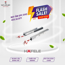 Ray âm EPC Evo 300mm giảm chấn Hafele 433.32.071