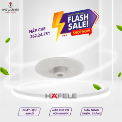 Nắp che cho vỏ nối Minifix 15 không vành Hafele 262.24.751