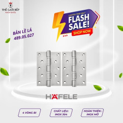 Bản lề lá 4BB 127x76x3mm Häfele DIY 489.05.027
