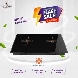 Bếp từ đôi Hawonkoo CEH-230-II lắp âm
