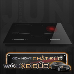 Bếp từ kết hợp hồng ngoại Junger MK-24